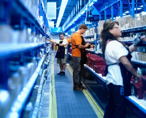 WISE – Warehouse Slotting – Improves: Work Balancing