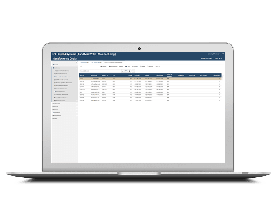 Manufacturing Design