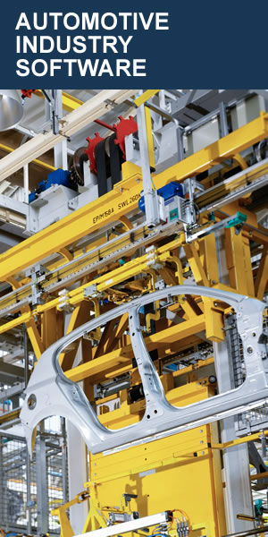 Logiciels pour l'industrie automobile