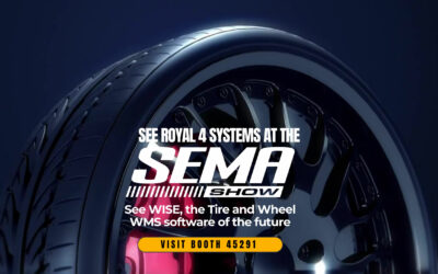 Royal 4 Systems to Showcase WISE Tire and Wheel Management Software at SEMA 2023