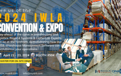 Royal 4 Systems at CipherLab na Magpapakita ng Mga Susunod na Henerasyon na Warehousing Solutions sa 2024 IWLA Convention & Expo